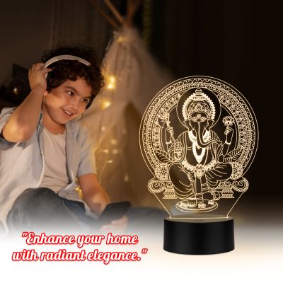 Lord Ganeshi Ji Design Night Lamp